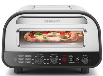 Pizza Oven - Makes 12 Inch Pizzas in Minutes, Heats up to 800°F