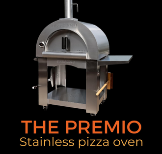 Wood-Fired Pizza Oven with Professional Grade