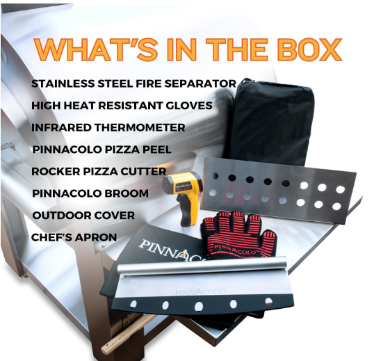 Wood-Fired Pizza Oven with Professional Grade